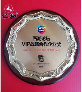 西湖论坛VIP战略企业合作奖
